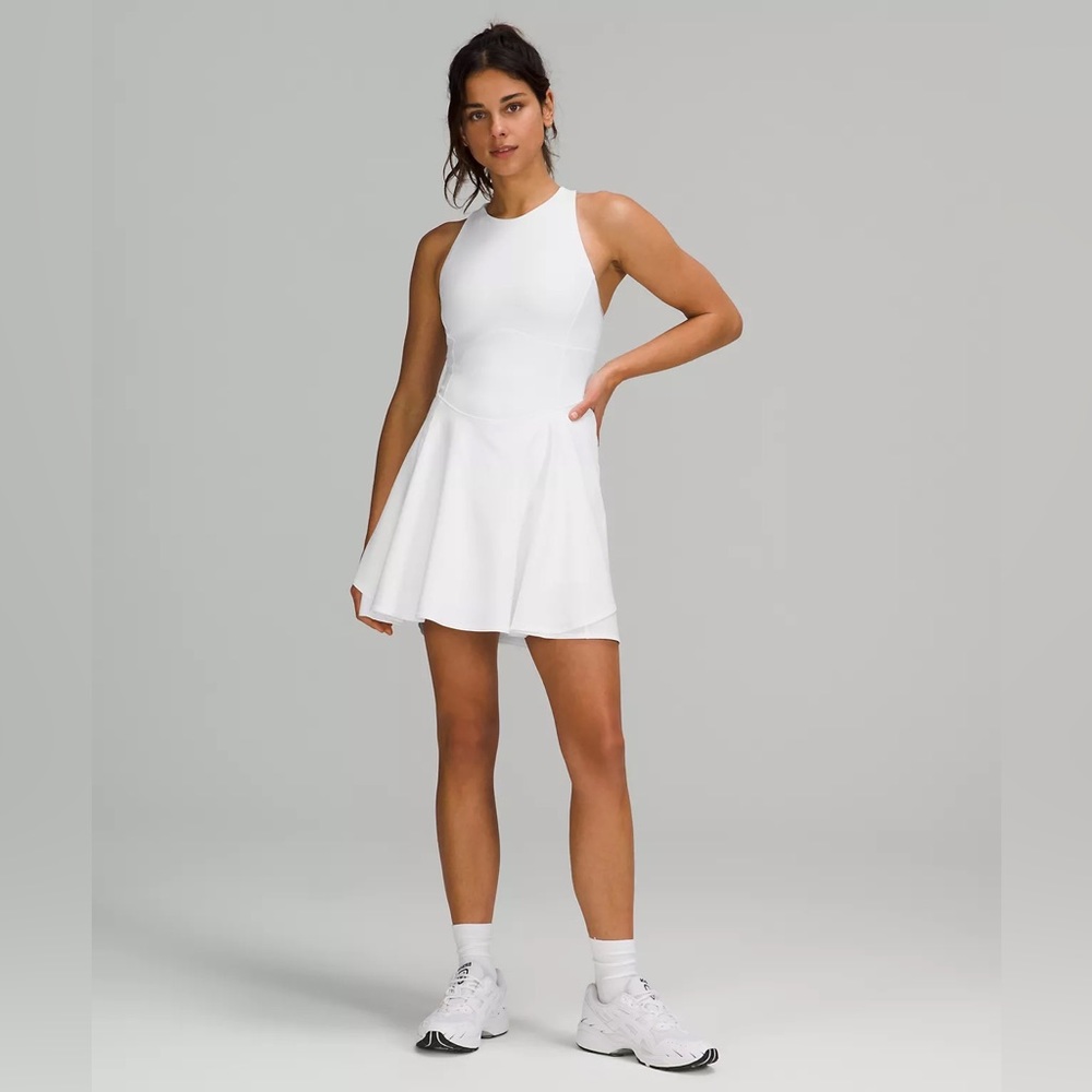 Lululemon White Court Crush Dress